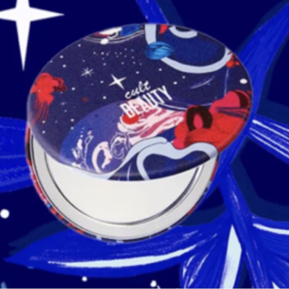 2/$25*when bundled* NWT Cult Beauty Limited Edition Compact Mirror